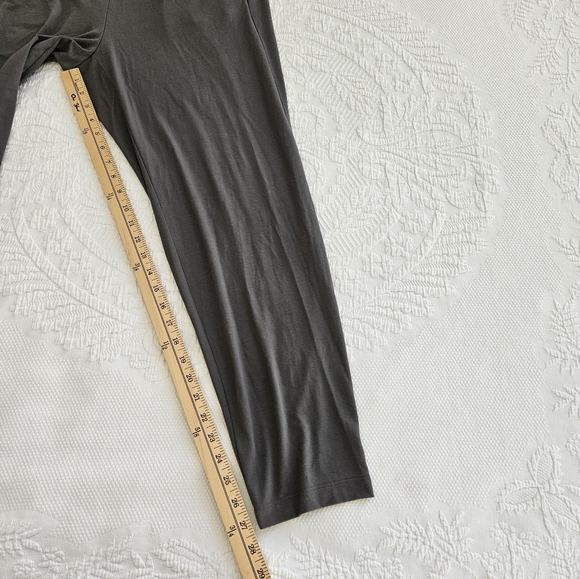 Eileen Fisher pull on pants washable stretch viscose blend gray size M - Picture 4 of 13